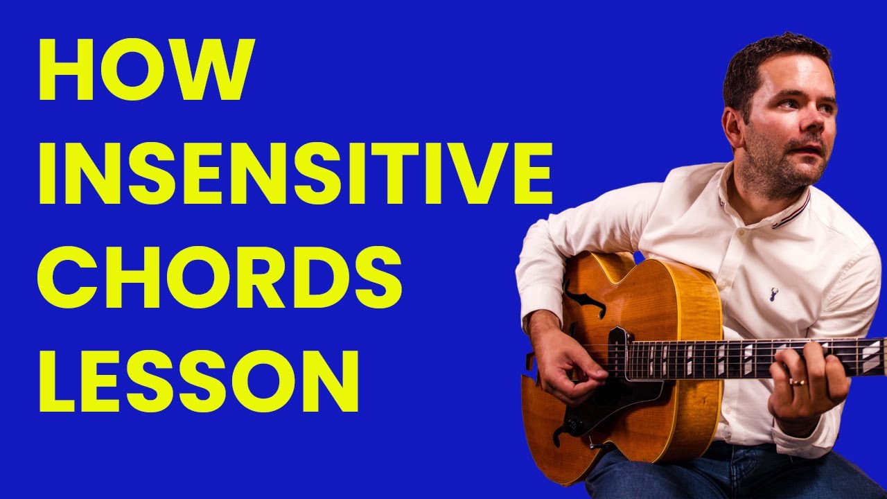 🔴 Урок по аккордам How Insensitive 🎸