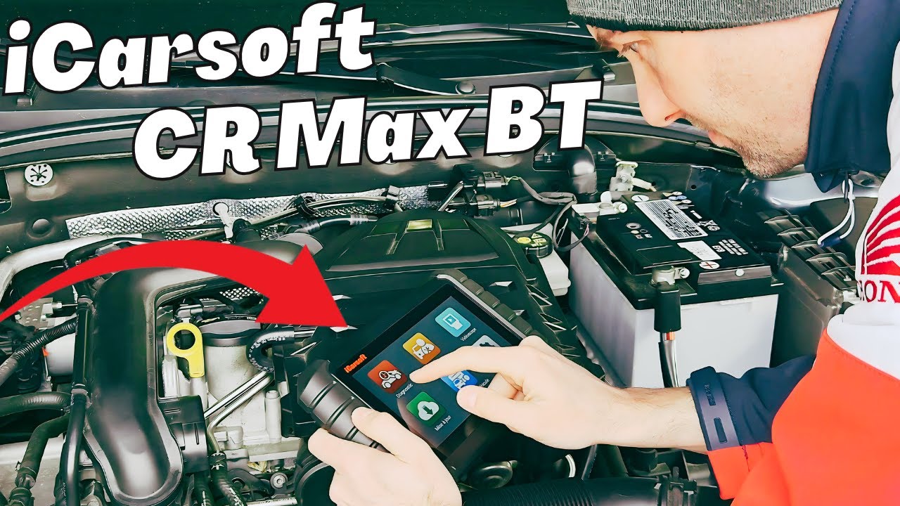 TEST🔴iCarsoft🔴CR Max BT - Valise Diagnostic Auto - OBD2