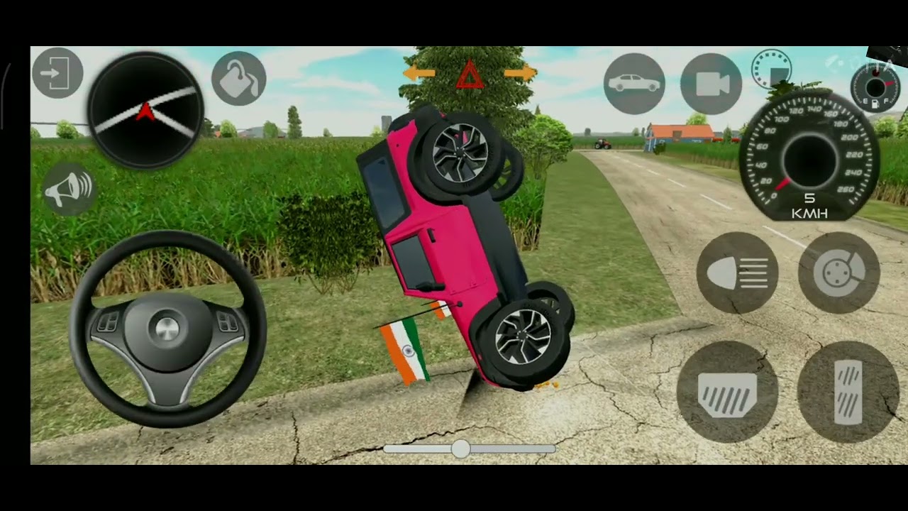 Mahindra thar game play games: indian thar game (gadi wala game)#thargamer 