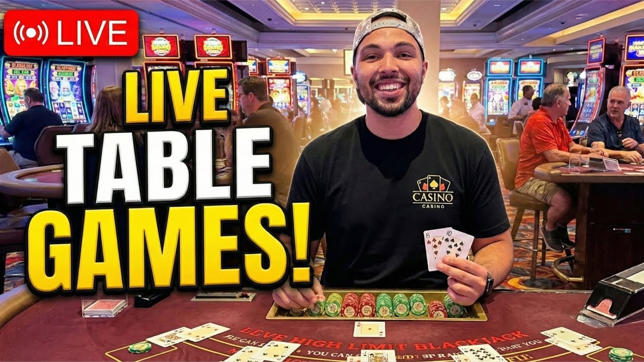 Monday Night Gambling Session With The Crew! Table Games And Maybe A Bonus Buy.