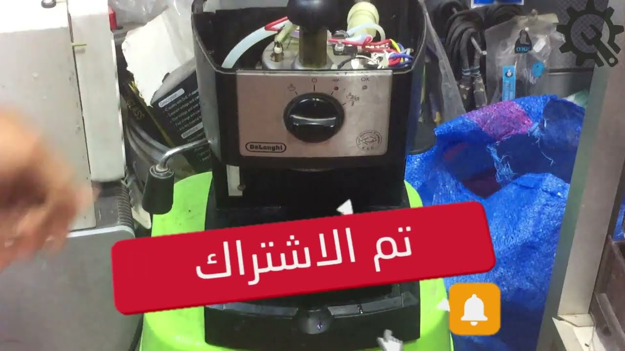 حل مشكل انسداد انبوب البخار لآلات تحضير القهوة