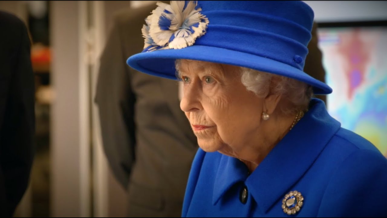 VIP Guests 'Her Majesty The Queen' + 'Princess Anne' visit HQ in Glasgow, Scotland