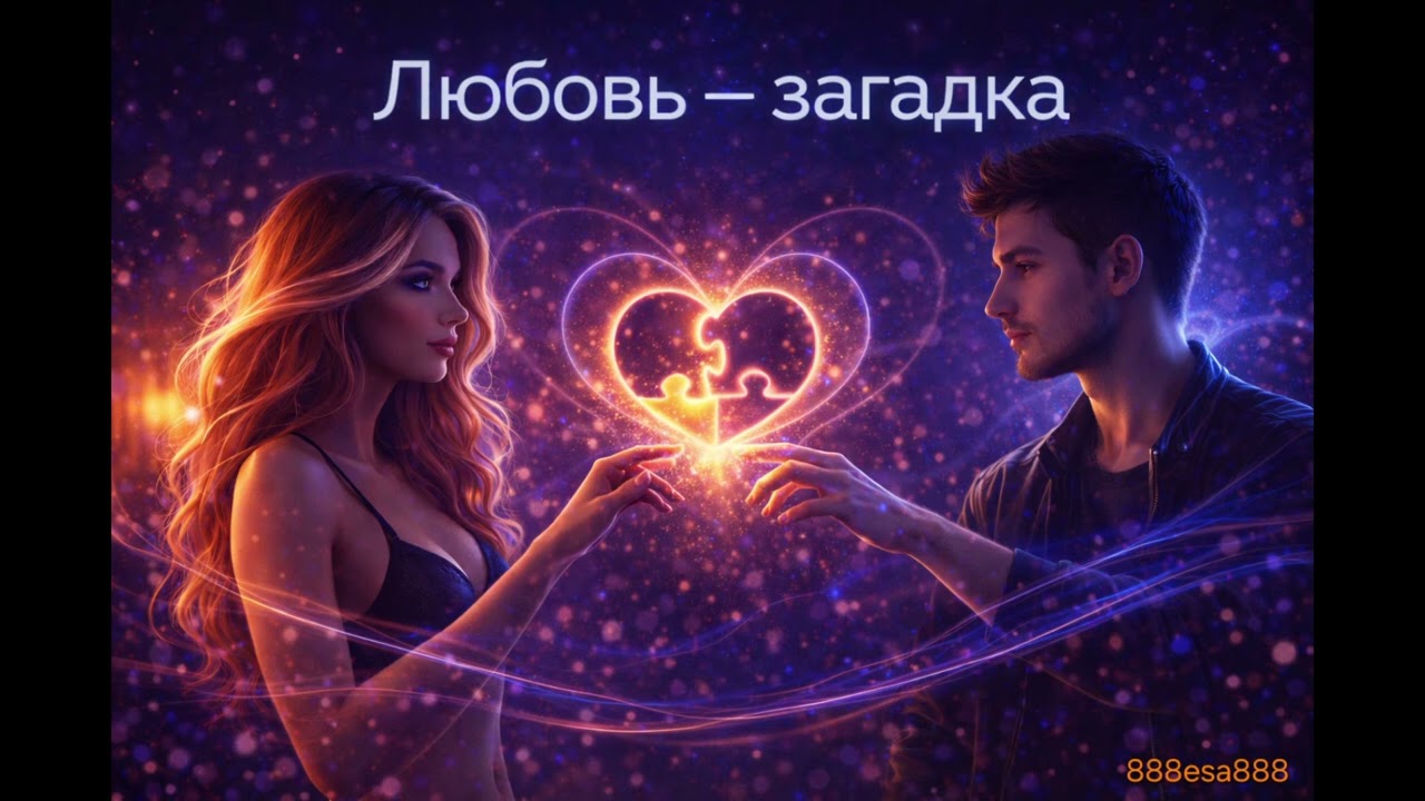 Зажигательный хит. Любовь - загадка. Фотоны любви Танцевальная романтическая песня 888esa888 #музыка
