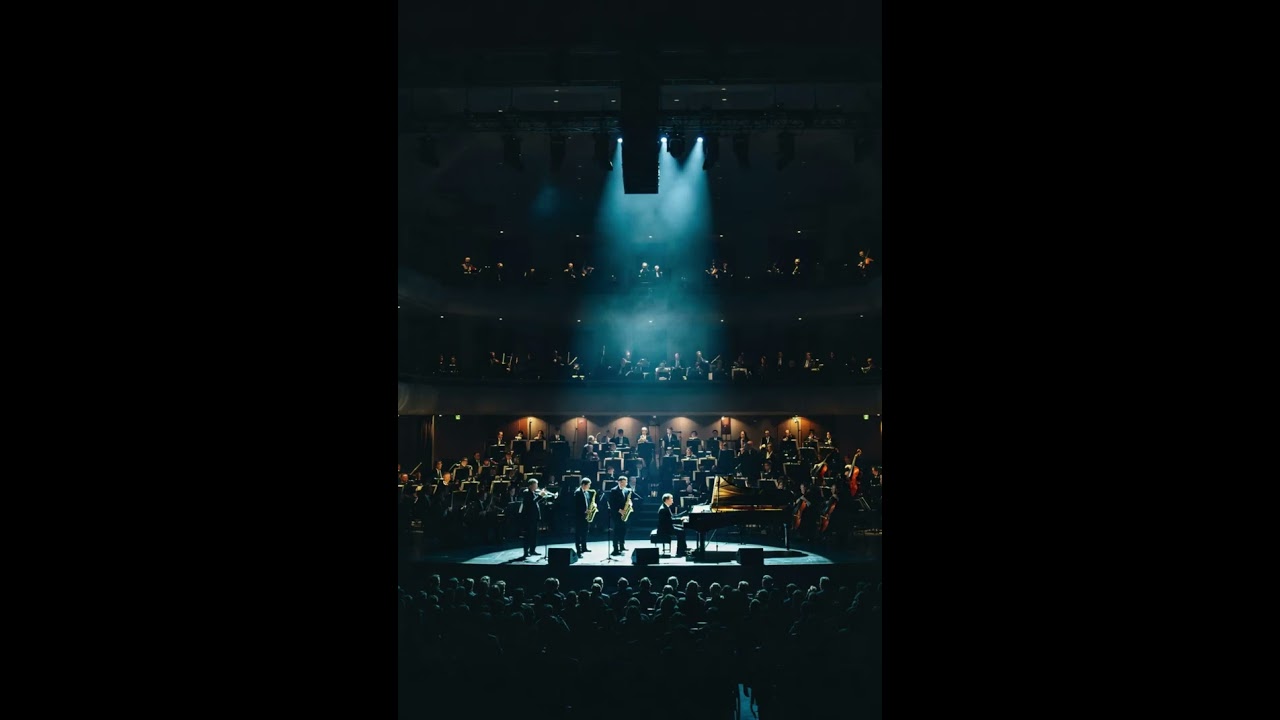 BLUE BETWEEN US | Jazz Orchestra Concert | Trumpet · Sax · Piano