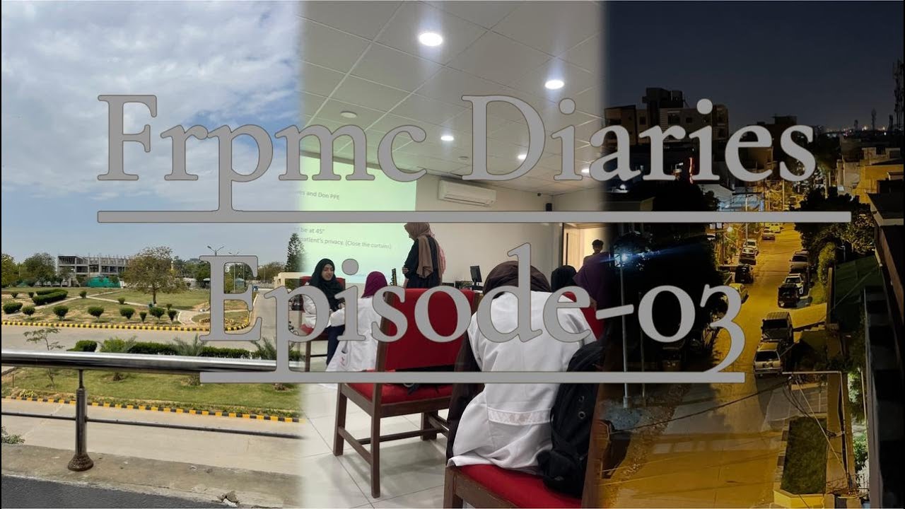 FRPMC Diaries |Ep-03|Med school Vlog