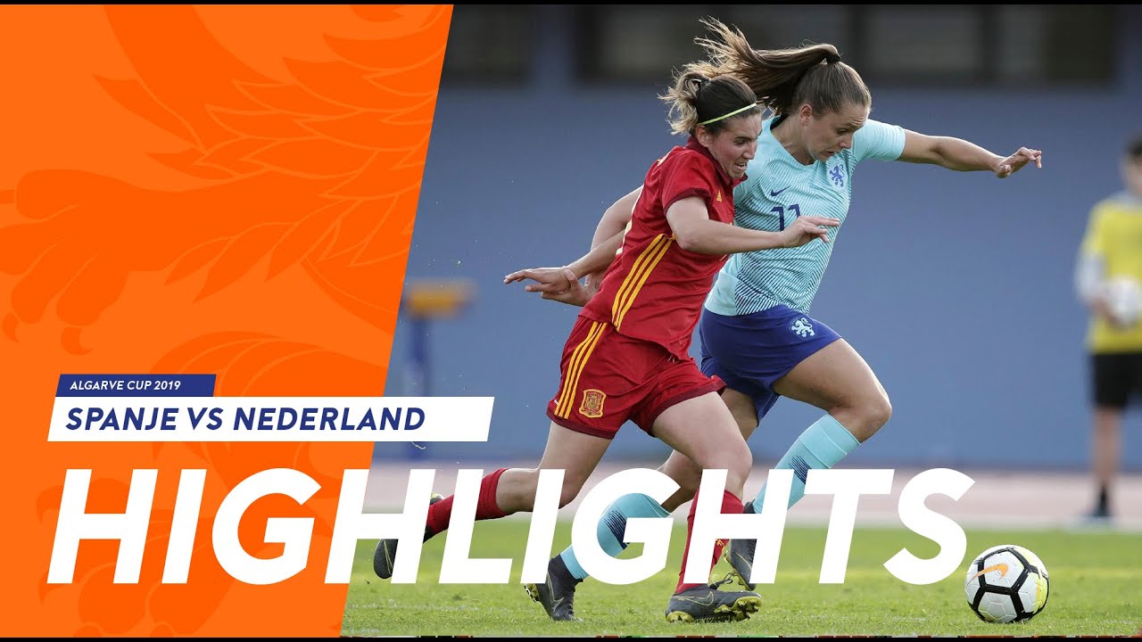 Highlights: Spanje - OranjeLeeuwinnen (27/02/2019) Algarve Cup 2019