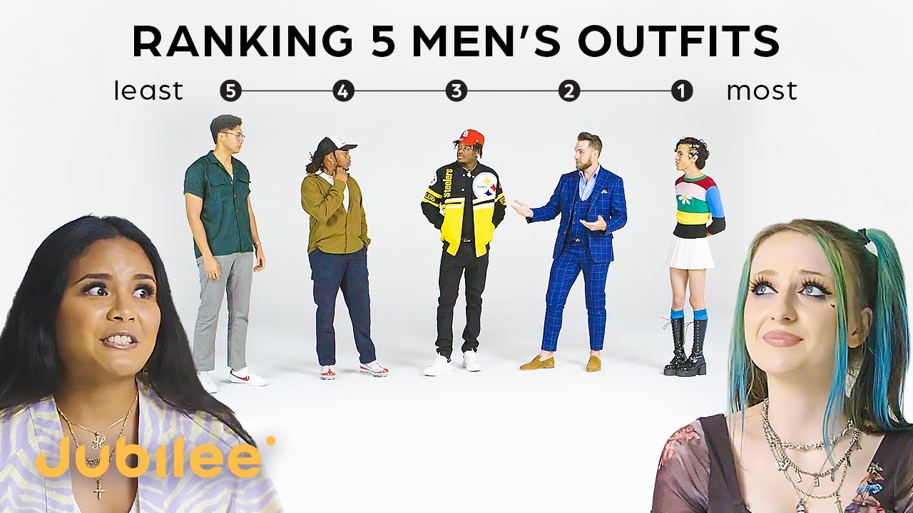 Ranking Men By Fashion | Girls vs Guys