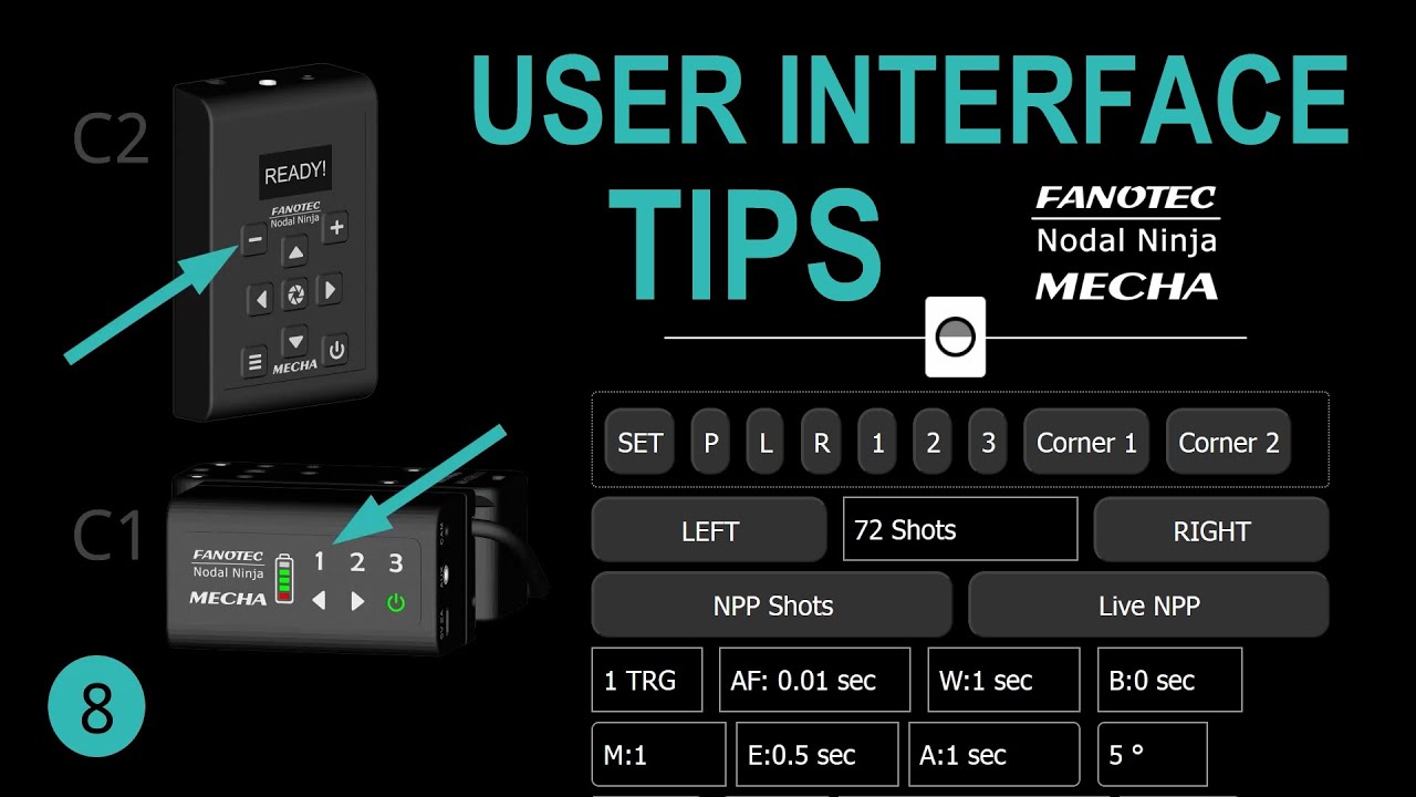 MECHA User Interface Tips