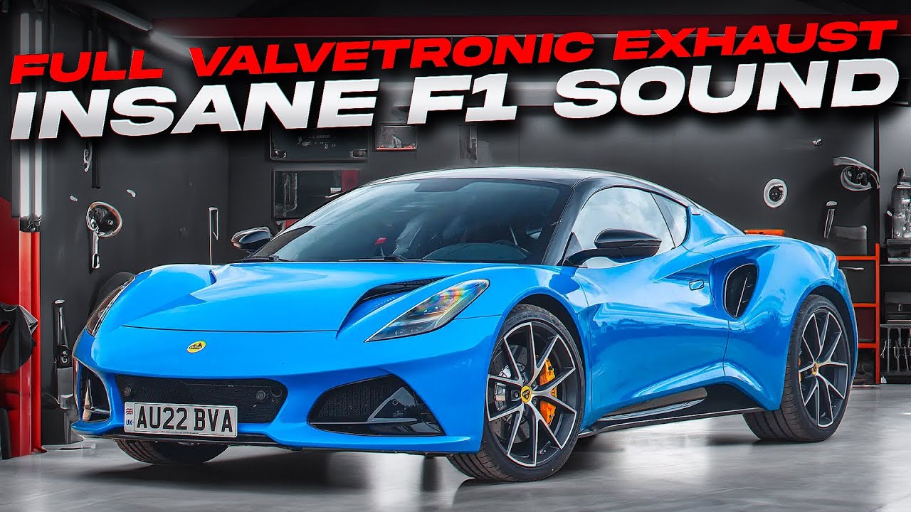 BEST SOUNDING V6?! Lotus Emira with Full Valvetronic Designs Titanium Exhaust + Race Headers