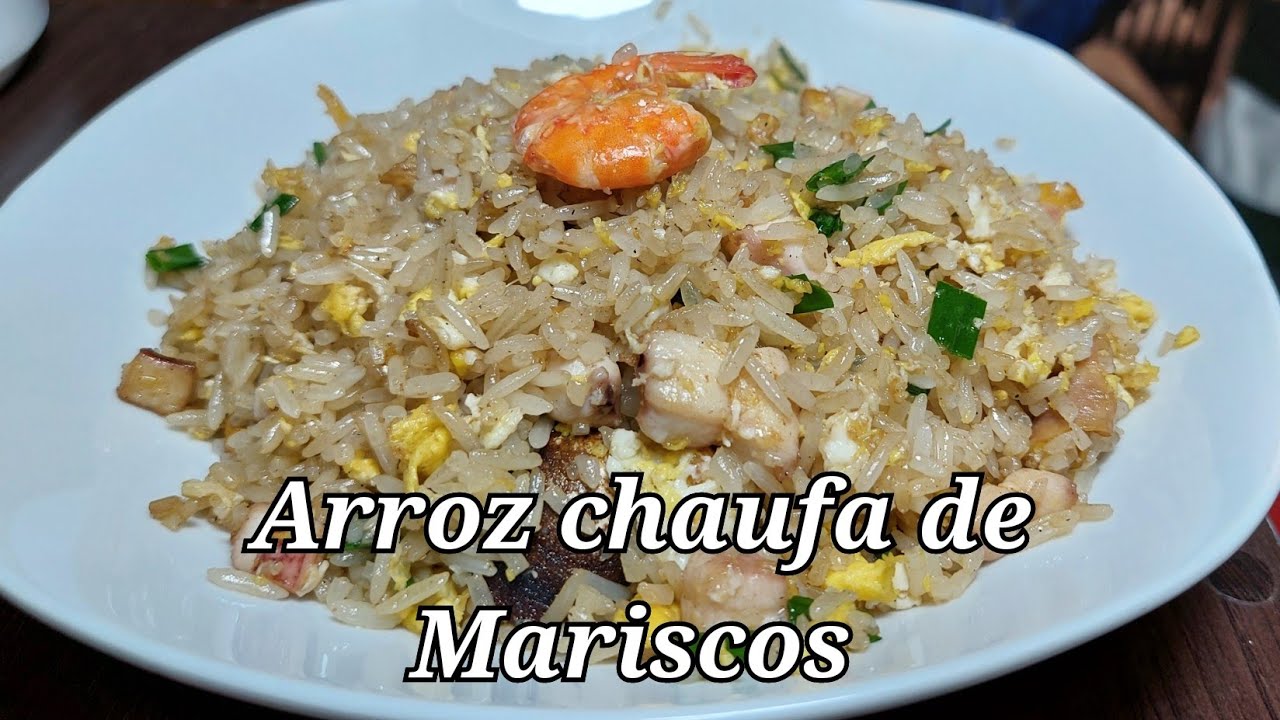 Arroz chaufa de mariscos / secreto revelado.