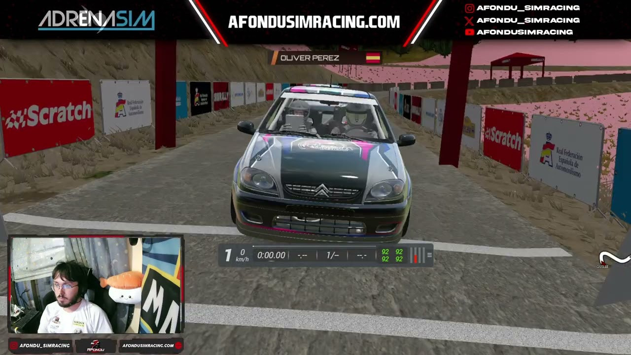 RALLY LA NUCIA SimRally | Citroen Saxo | Juan Guardiola | TC2