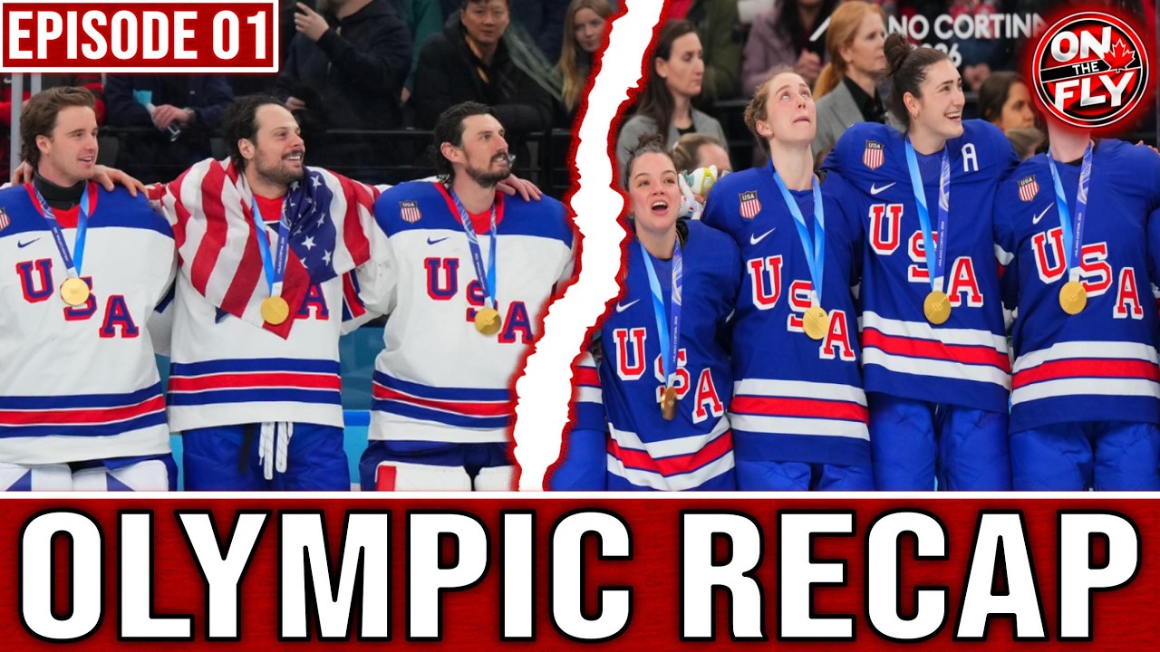 THE BEST AND THE WORST FROM THE 2026 OLYMPIC HOCKEY EVENT!!! On The Fly Hockey Podcast Episode 1!