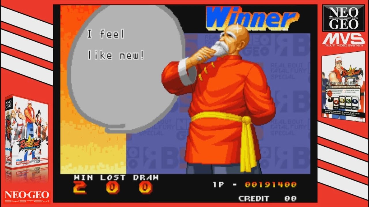Real Bout Fatal Fury Special - Tung Fu Rue