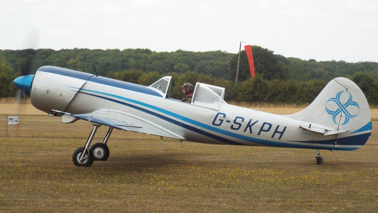 Yakovlev Yak-50 aerobatic display - Little Gransden Air and Car Show 2025