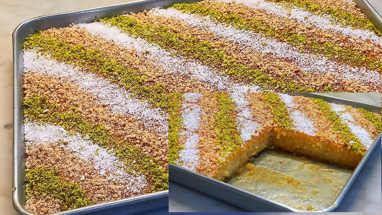 ملخر نقولك بلاااك تراطي هاذ الوصفة بسبوسة رائعة جدا اقتصادية لذيذة ذوق مميز ساهلة سريعة