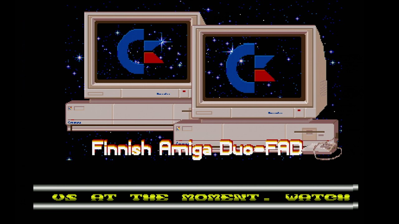 Commodore Amiga demo: Finnish Amiga Duo - Boulder Dash import (1987)