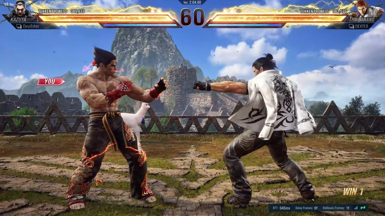 Wavu Wavu Kazuya Ran Into Dexter's Crazy Hwoarang!