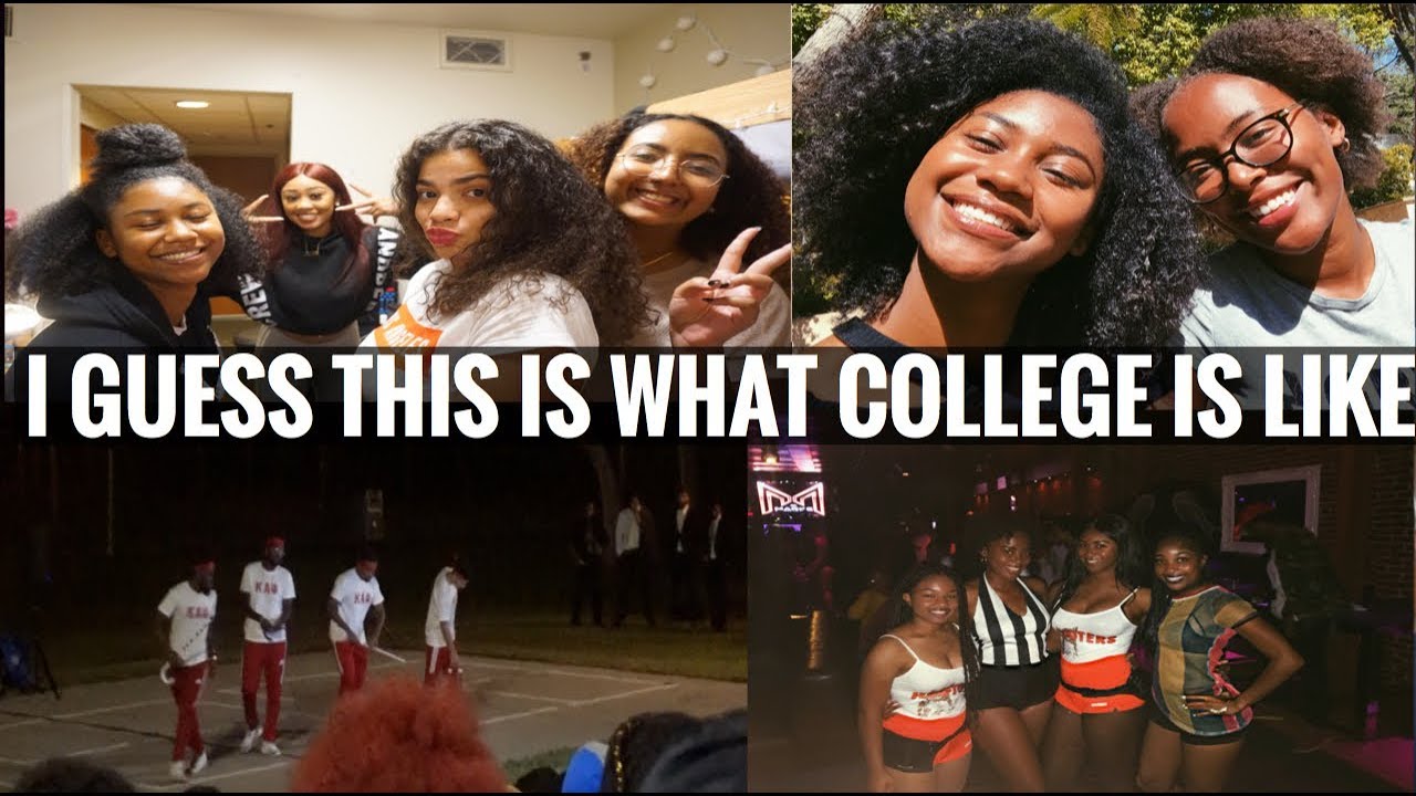 COLLEGE VLOG #3: BORING LECTURES, NPHC YARD SHOW, HALLOWEEN PARTY