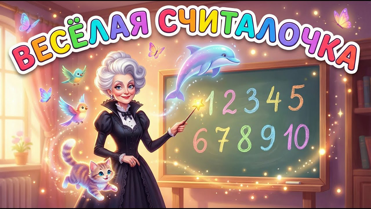 Весёлая Считалочка до 10