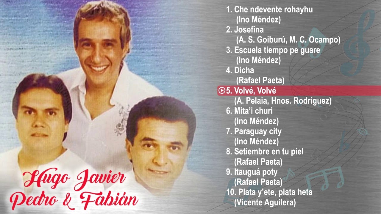hugo javier gobernador Pedro y Fabian con Hugo Javier - Recuerdos Vol1 (2004)
