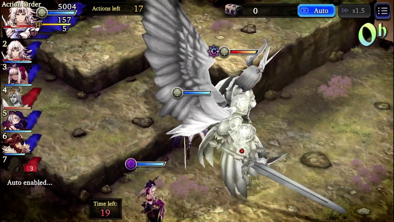 Lv80 Forgiven Dissonance Raid (Full Auto, No Bells, Shadowlynx/Gaffgarion/Cecil/Vinera)