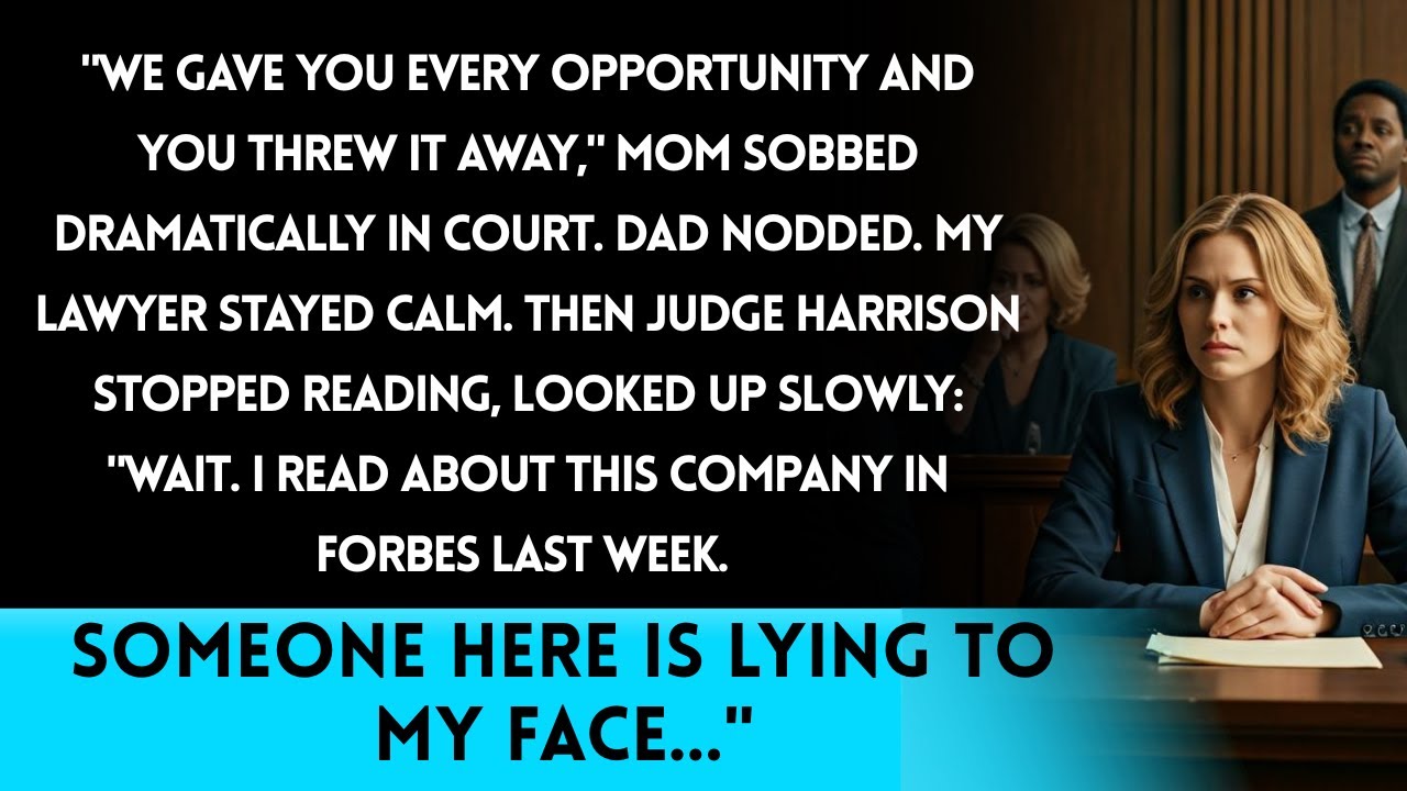 Parents Hired A Lawyer To Bankrupt Me In Front Of Everyone&mdash;The Judge Asked One Question That
