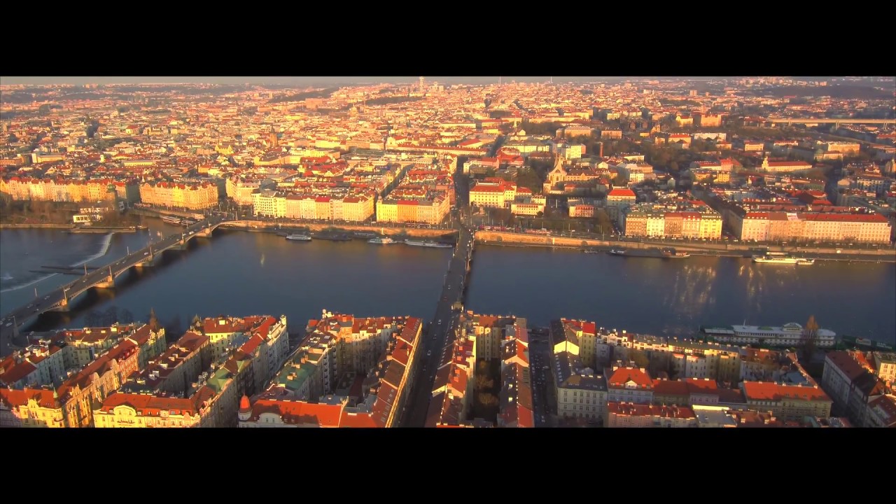 PRAGUE BY DRONE MI DRONE 4K