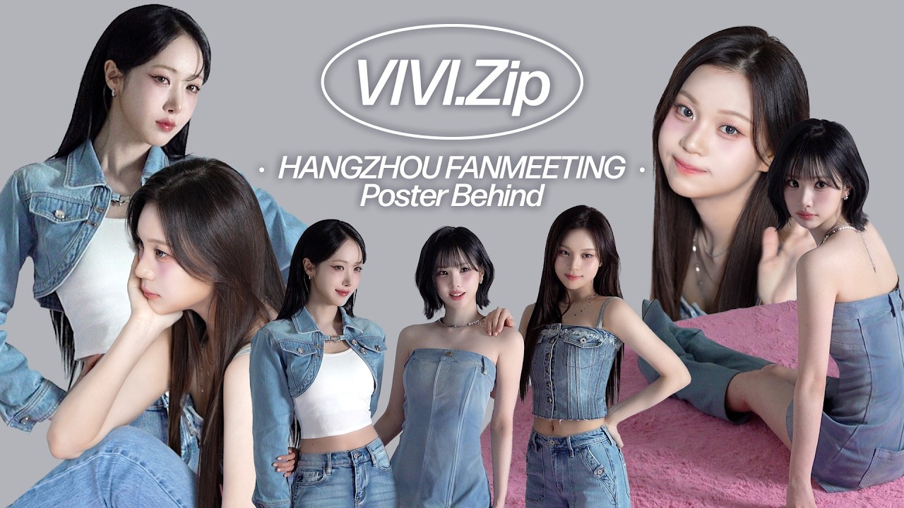 [VIVI.Zip] 항저우 팬미팅 Spring Whisper 포스터 촬영💙