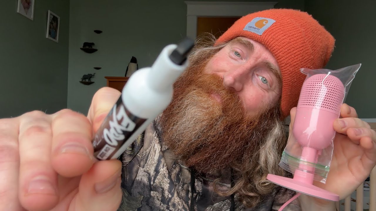 Drawing more new triggers on the pink mic🖊️(ASMR)