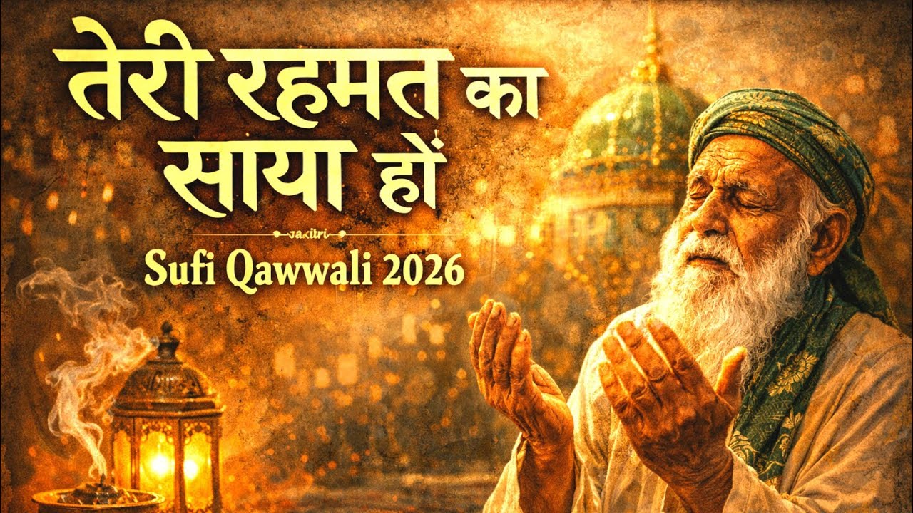 Teri Rehmat Ka Saaya Ho |Heart Touching Sufi Qawwali 2026 Soulful Islamic Sufi SongSpiritual Qawwali