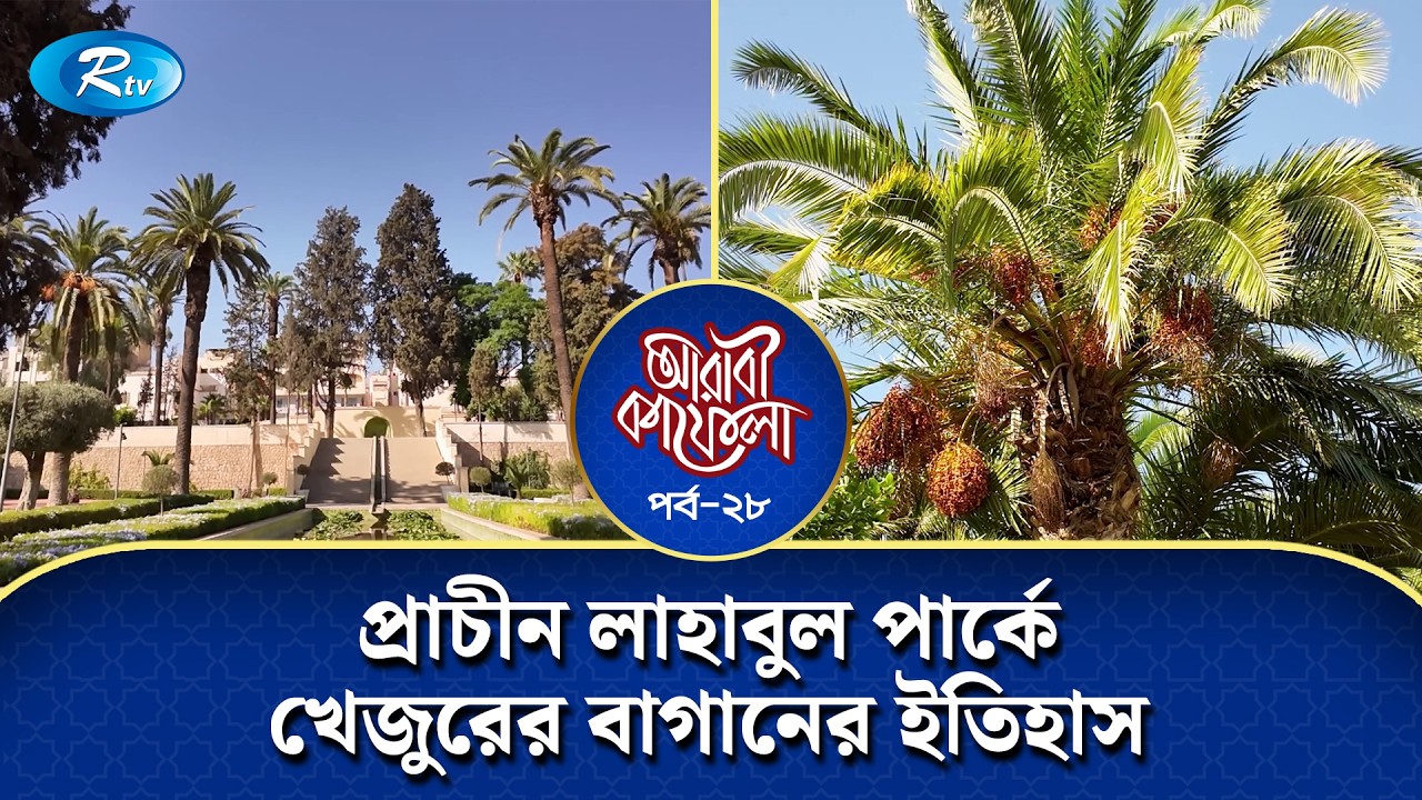 প্রাচীন লাহাবুল পার্কে খেজুরের বাগানের ইতিহাস | Arabi Kafela | Ep-28 | Rtv Islamic Show