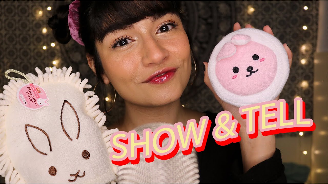 ASMR Relaxing Show & Tell Haul (lots of whispering/triggers) ♡