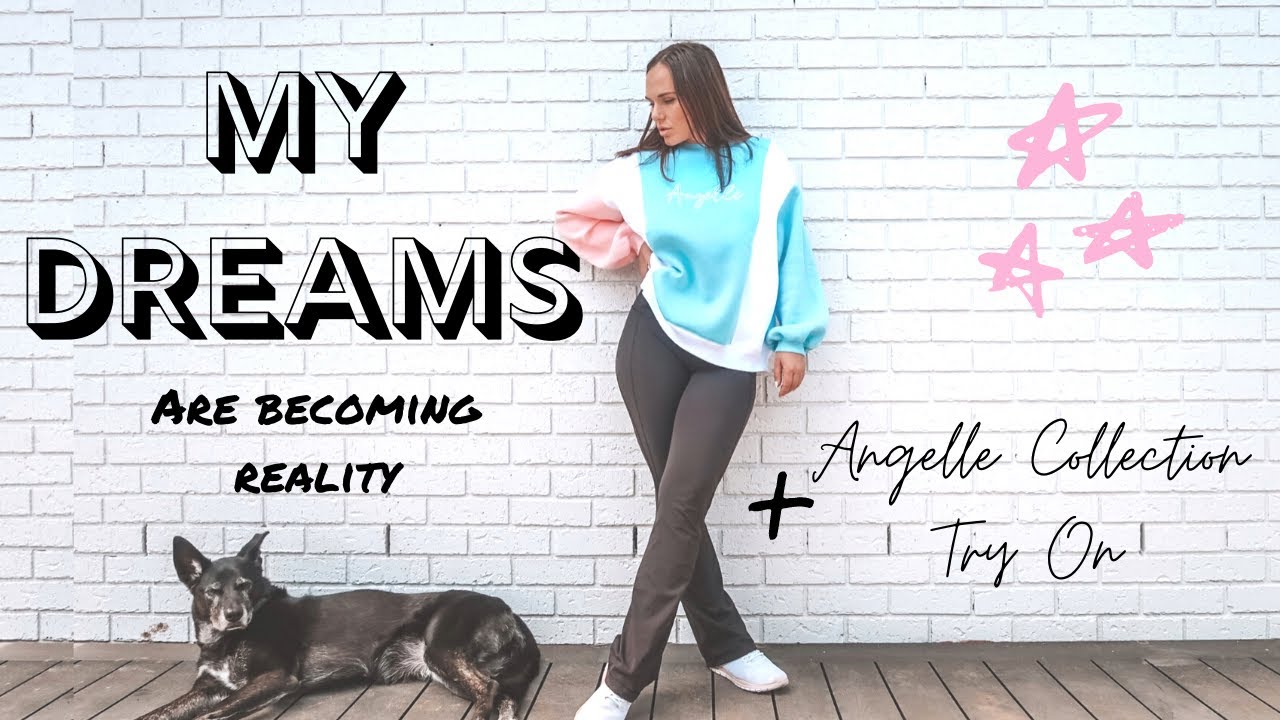 DREAMS COMING TRUE + ANGELLE COLLECTION TRY ON || Weekly vlog