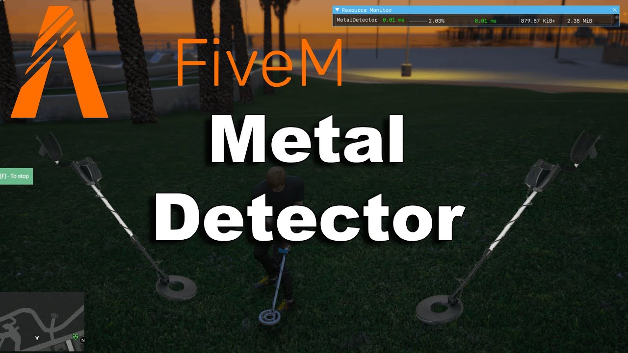Fivem Metal detector script [ESX]