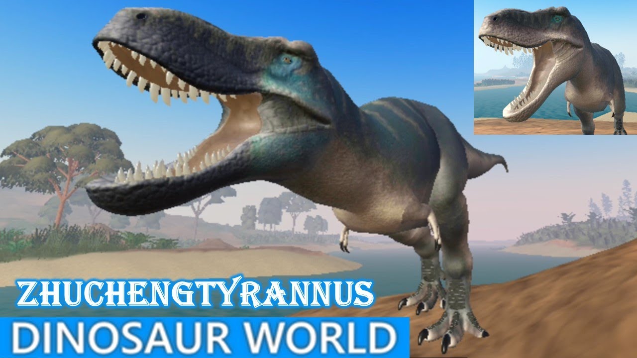 Dinosaur World mobile zhuchengtyrannus V6 showcase
