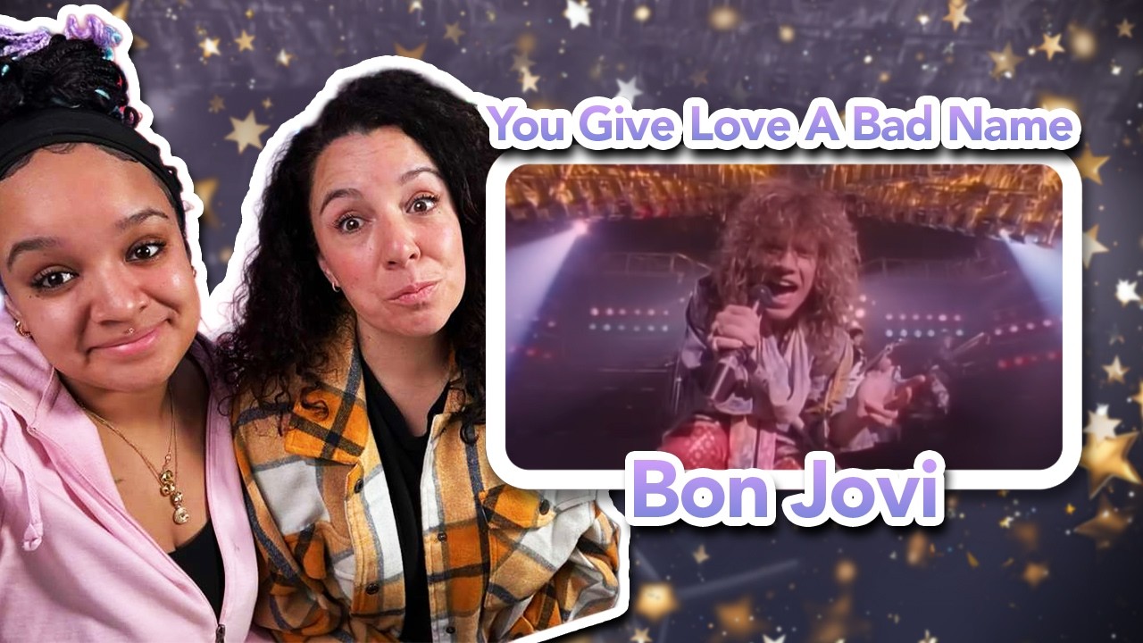 Mom & Daughter REACT to Bon Jovi - You Give Love A Bad Name..FIRST TIME LISTEN!!