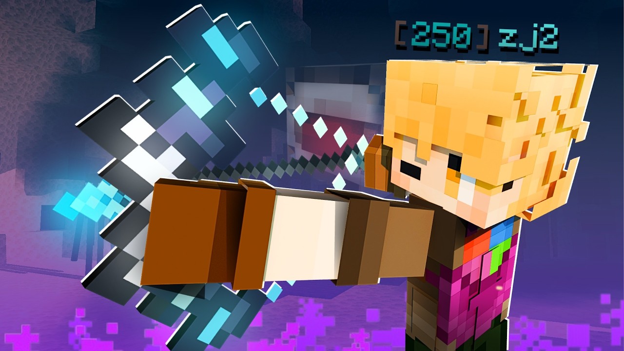 Obtaining the BEST BOW in Skyblock