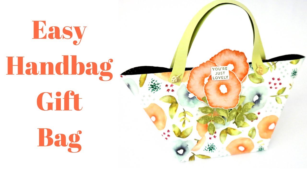 Handbag Gift Bag | Stampin Up 