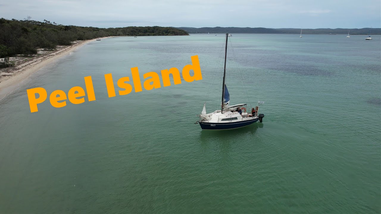 Trailer Sailer to Peel Island - Moreton Bay