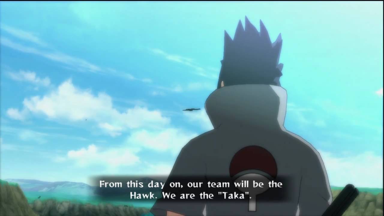 Naruto: Ultimate Ninja Storm 2 - Taka Formation | Sasuke's Mangekyou Sharingan HD