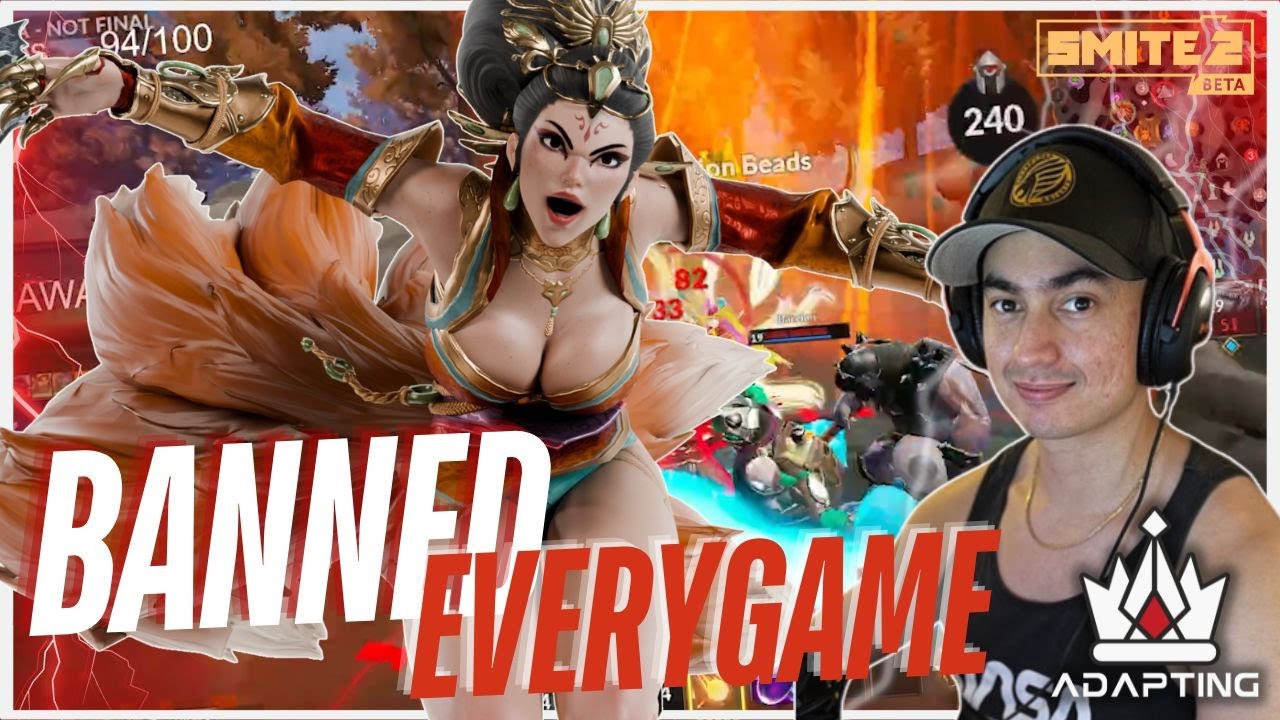 СТОЛЬКО УРОНА! ВОТ ПОЧЕМУ ЕЁ ЗАБАНИЛИ ВО ВСЕХ ИГРАХ! Smite 2, рейтинговый режим 