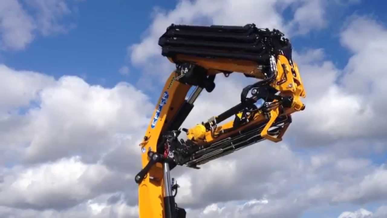 Folding and Effer 525 6S + JIB 6S in ONE movement !