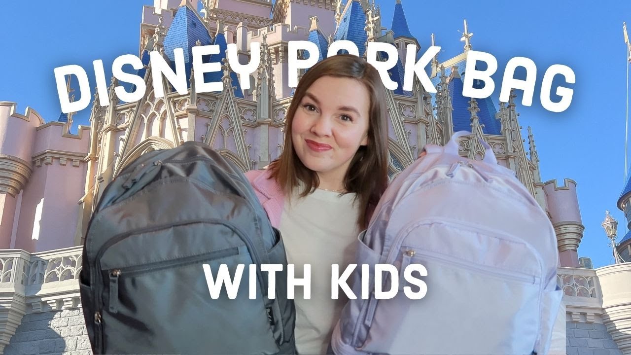 2025 FAMILY Disney Park Bag Essentials | Disney With Kids