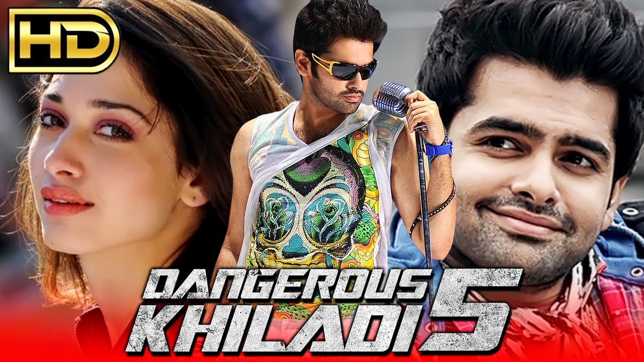 Dangerous Khiladi 5 (HD) - Ram Pothineni & Tamannaah Bhatia Romantic Hindi Dubbed Full Movie