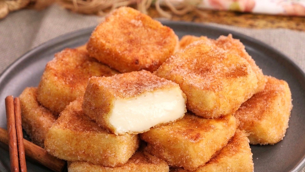 Leche Frita Casera - Postre tradicional f&aacute;cil y sabroso