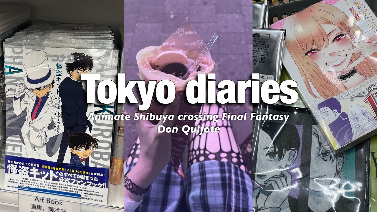 Tokyo diaries - Animate, don quijote, shibuya crossing