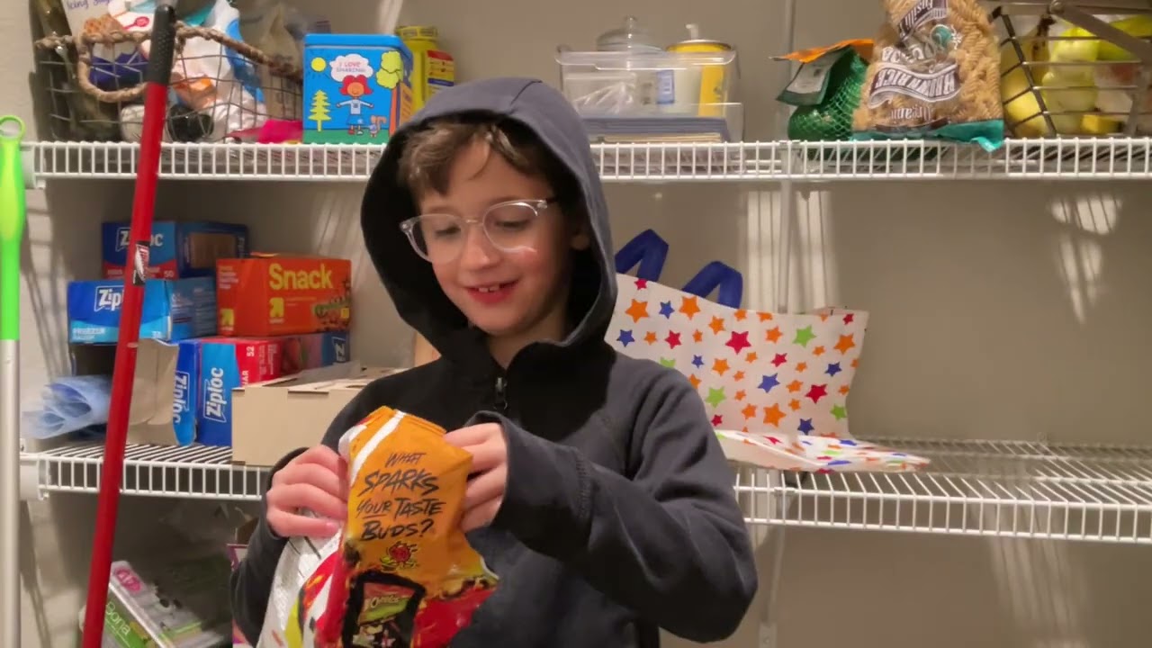 Flaming hot Cheetos challenge ￼