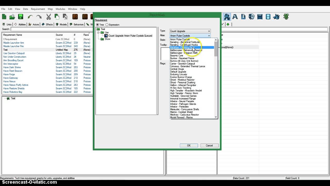 Sc2 Editor: Requirements Tutorial