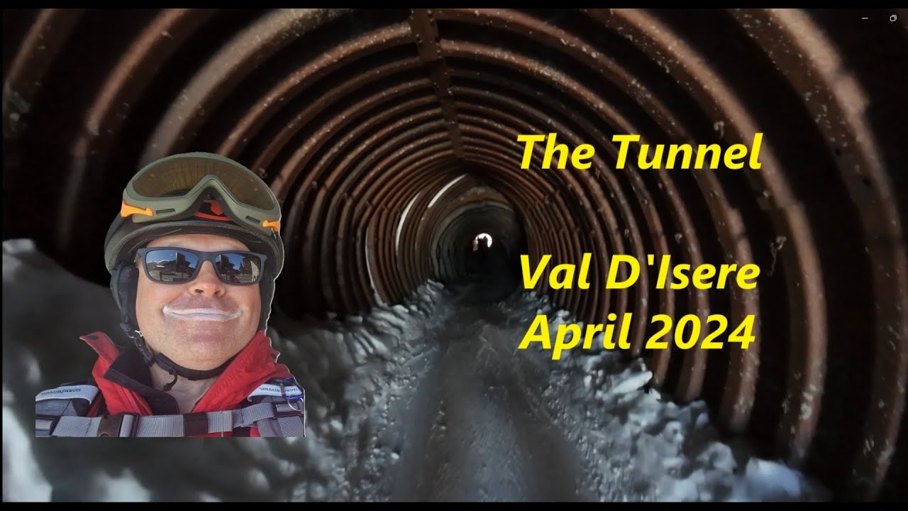 Is it the hardest ski run, The Tunnel - Val D'Isere 2024