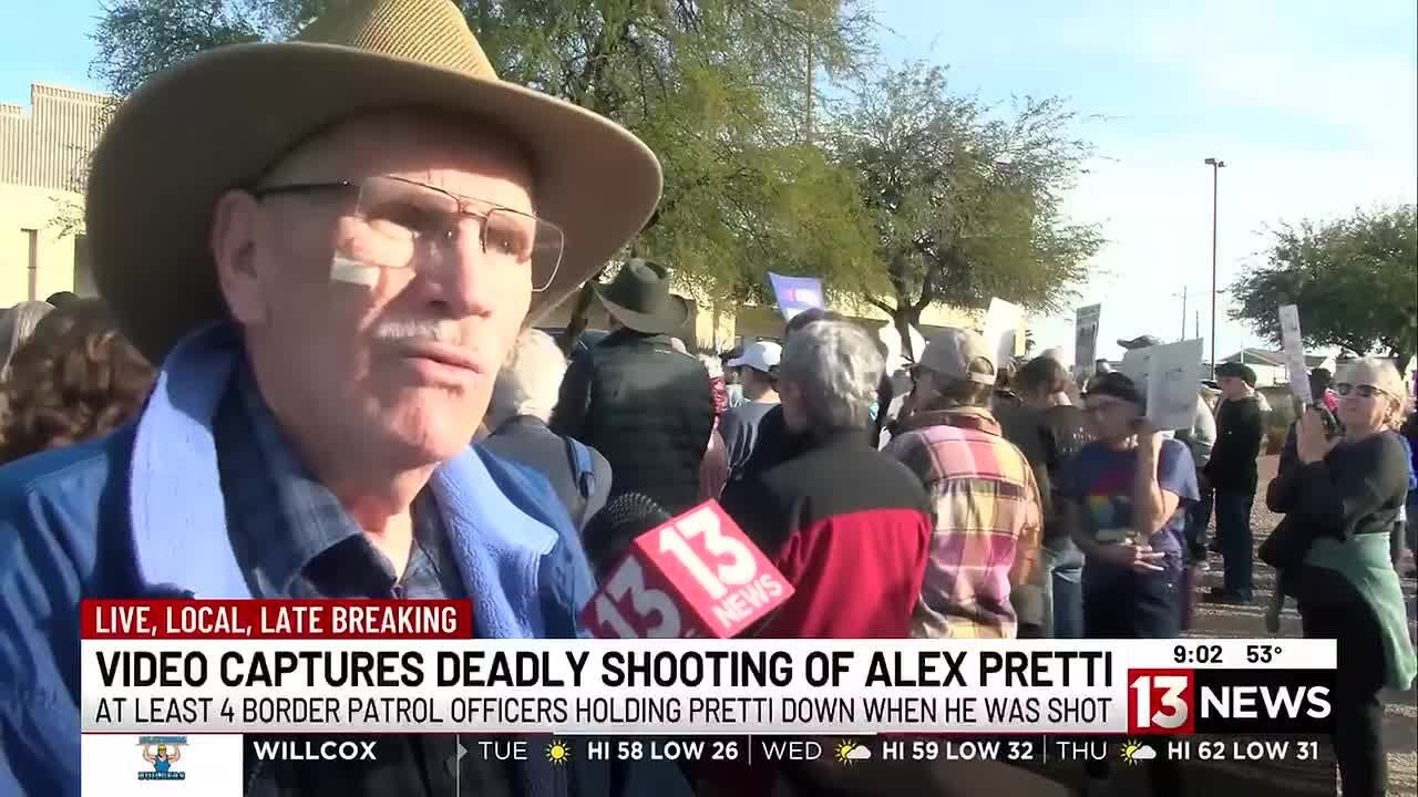 Vigil held in Tucson for Alex Pretti, man killed in ICE shooting